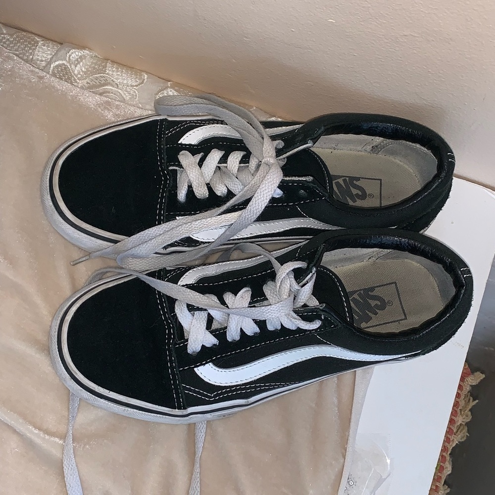 old skool platform vans